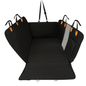 Dog Car Back Seat Cover with Zipper Mesh Window