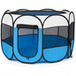 Foldable Portable Pet Tent Exercise Pen for Indoor Outdoor