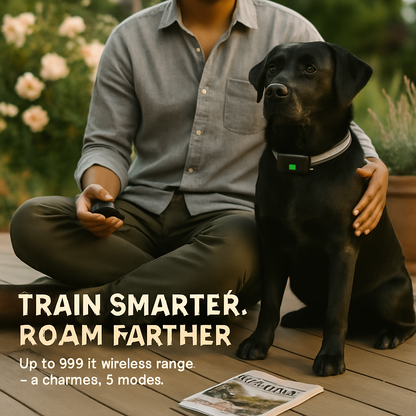 Wireless Dog Fence & Training Collar Pro