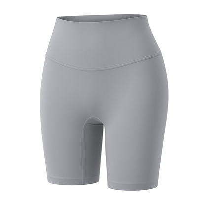 High-Waist Biker Shorts with Tummy Control for Workouts