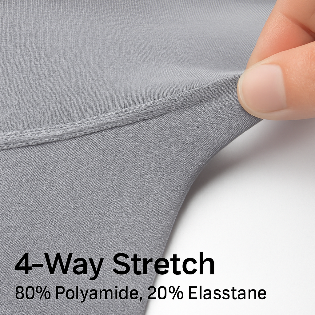 High-Waist Biker Shorts with Tummy Control for Workouts