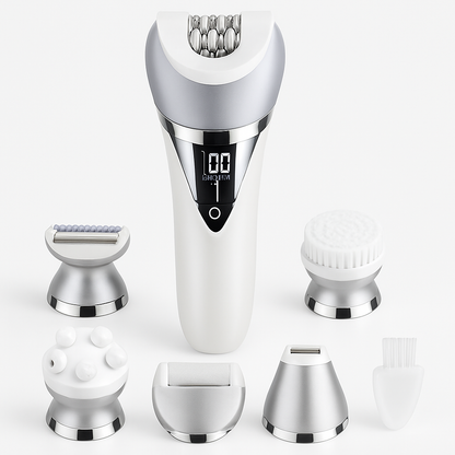 7-in-1 Women's Electric Razor for Hair Removal