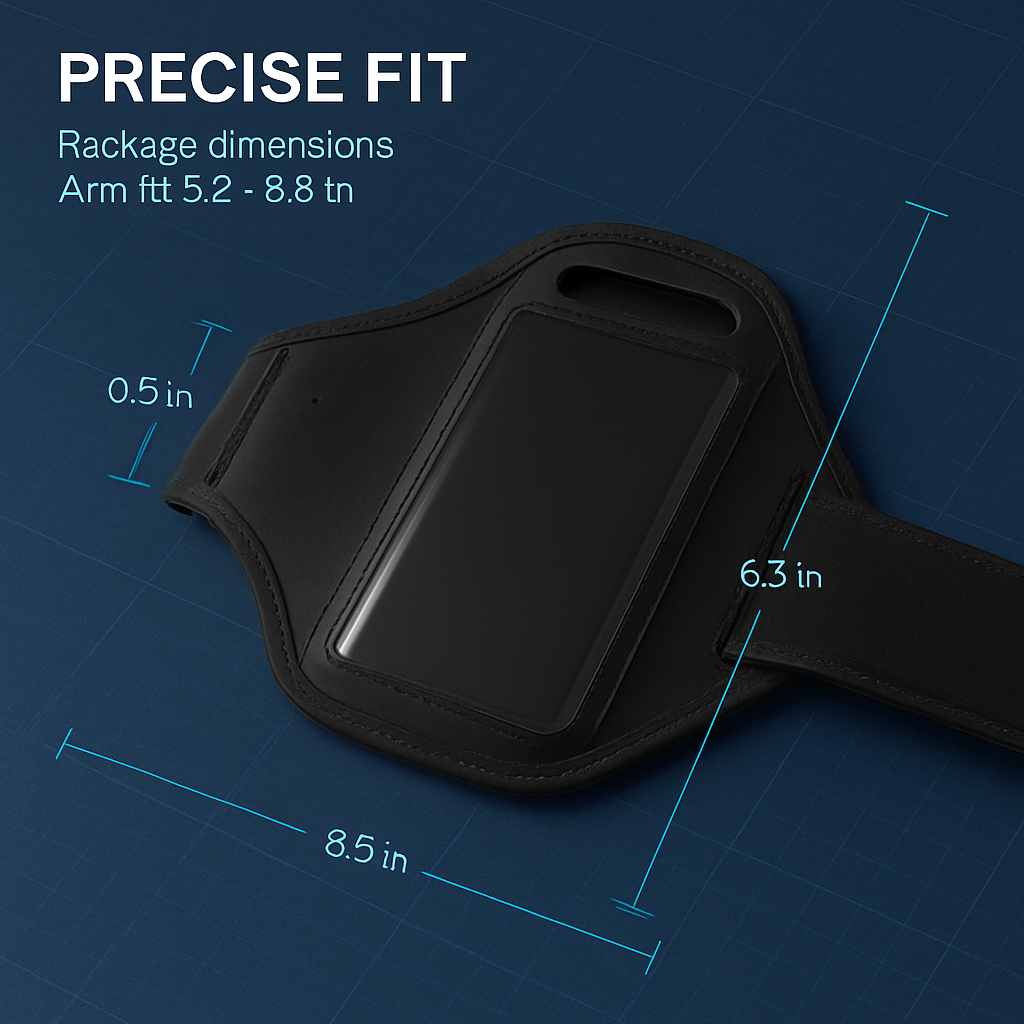 Phone Armband Case Adjustable Sweat-Resistant for Running
