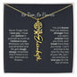 Gold Flower Necklace