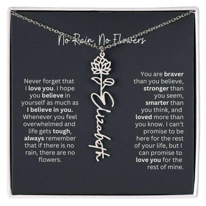 Gold Flower Necklace