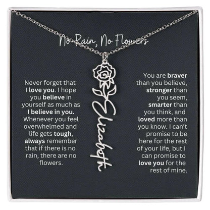 Gold Flower Necklace