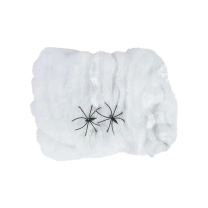 Stretchy Halloween Spider Web | Cobweb Decoration for Indoor & Outdoor