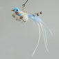 Hands-Free Feather Cat Wand with Bell | Suction Cup Interactive Toy for Hunting and Exercise