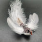 Hands-Free Feather Cat Wand with Bell | Suction Cup Interactive Toy for Hunting and Exercise