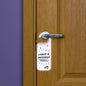 Hearth And Haven Hanging Door Sign Dry Erase White Board Do Not Disturb