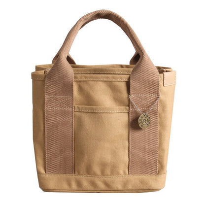 High Grade Canvas Bag Bento Bag Handbag 16A Canvas Women's Bag Handbag