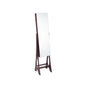 LED Jewelry Cabinet Armoire Organizer with Bevel Edge Mirror