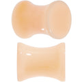 2G Light Peach UV Acrylic Flesh Tone Saddle Plug Set