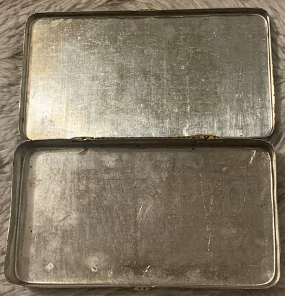 Antique Pinex Laxatives Medicine Tin 📌 Fort Wayne Indiana Pharmacy, 36 Tablets 25 Cent Advertising, Early 1900s Patent Medicine Collectible