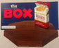 Vintage 1974 Winston "The BOX" 3D Embossed Cigarette Sign 📦 R.J. Reynolds Counter Display NOS