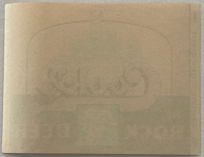 Vintage Cook's Bock Beer Label 🍺 Steamboat & Goat Design | F.W. Cook Co., Evansville, Indiana