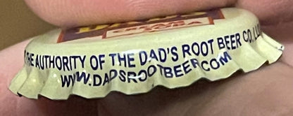 Vintage NOS 1980s Dad’s Old Fashioned Cream Soda Bottle Cap 🥤 Chicago IL • Jasper IN