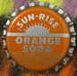 Vintage Sun‑Rise Orange Soda Bottle Cap 🍎 Coca‑Cola Bottling, Moultrie GA (1970s)
