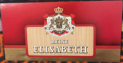 Rare Antique Vintage 1900s - 1930s Reine Elisabeth Embossed Cigar Label 🚬
