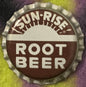 Vintage 1940s Sun-Rise Root Beer Cap ~ North Tazewell, Virginia Bottling History