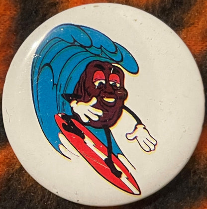 Vintage 1987 California Raisins Complete Pinback Button Set CALRAB Licensed 9 Piece Claymation Advertising Character Pins 📌