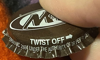 Vintage NOS A&W Root Beer Bottle Cap 🥤 West Jefferson NC Bottler, 1990s Twist-Off Crown, Dr Pepper Era