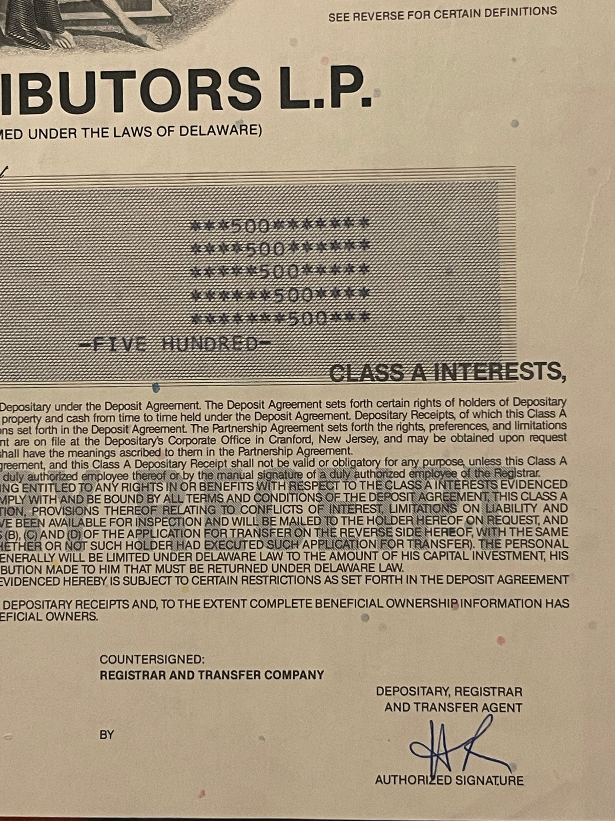 Vintage 1990s Sun Distributors Stock Certificates Combo A and B Sunoco American Oil and Gas Scripophily 📜