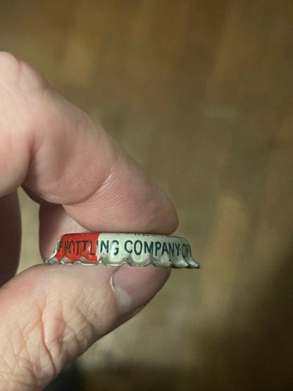 Vintage 1950s Cherry Crush Bottle Cap from Pittsburgh