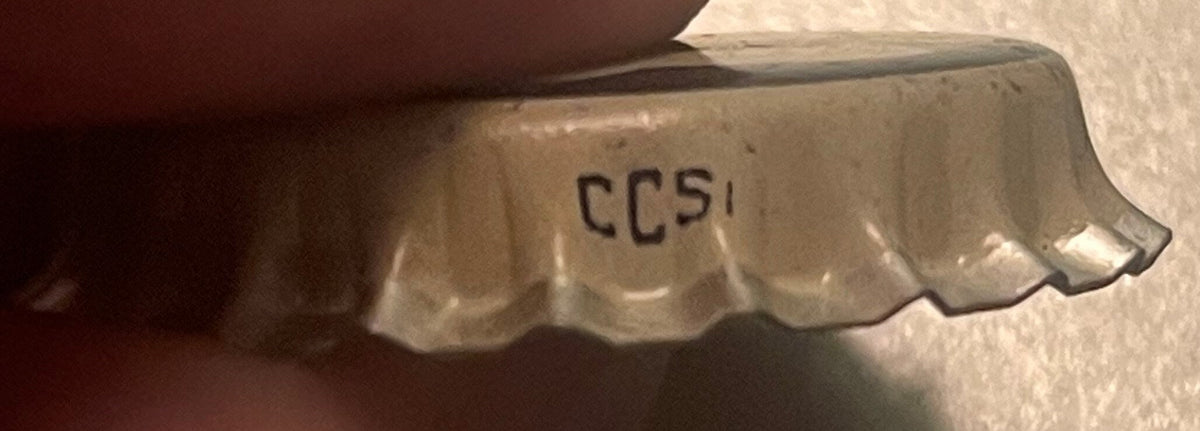 Vintage Lime Cola Bottle Cap from 1940s Montgomery
