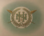 Antique N&H Embossed Cigar Label 🌿 Gold Foil Lithograph Laurel Wreath Monogram Collectible
