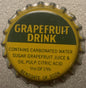 Vintage Grapefruit Drink 🍊 Bottle Cap Seven-Up Bottling Co Hagerstown MD Lithographed Crown Mid-Century Soda