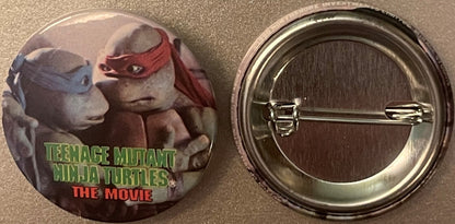 Vintage Teenage Mutant Ninja Turtles Movie Pins Raphael Leonardo 1990