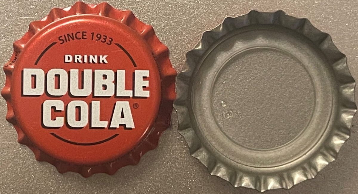 Vintage NOS 1980s Double Cola Bottle Cap • Chattanooga, Tennessee 🥤