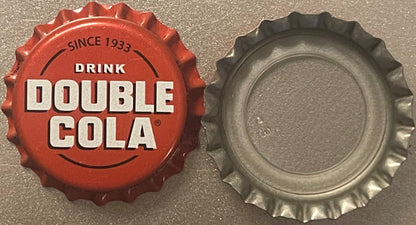 Vintage NOS 1980s Double Cola Bottle Cap • Chattanooga, Tennessee 🥤