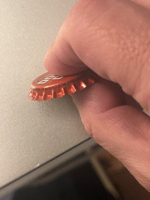 Vintage NOS 1980s Double Cola Bottle Cap • Chattanooga, Tennessee 🥤