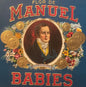 Antique 1900s - 1930s Flor De Manuel Babies Gold Embossed Cigar Label