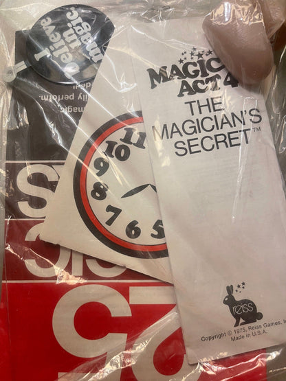 Vintage 1975–1976 25 Magic Tricks Kit 🪄 NOS Reiss Games