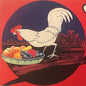 Antique 1930s Our Pick Crate Label — Loomis Fruit Growers Association, Loomis California, Rooster Art