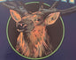 Vintage Valley King Brand Vegetables Crate Label 🦌 — 1940s San Francisco, Elk Stag & Ripe Tomato Graphics