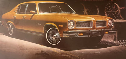 Vintage 1974 Pontiac Ventura Dealer Brochure 🚗 Last Classic GTO Year, Pontiac MI Print