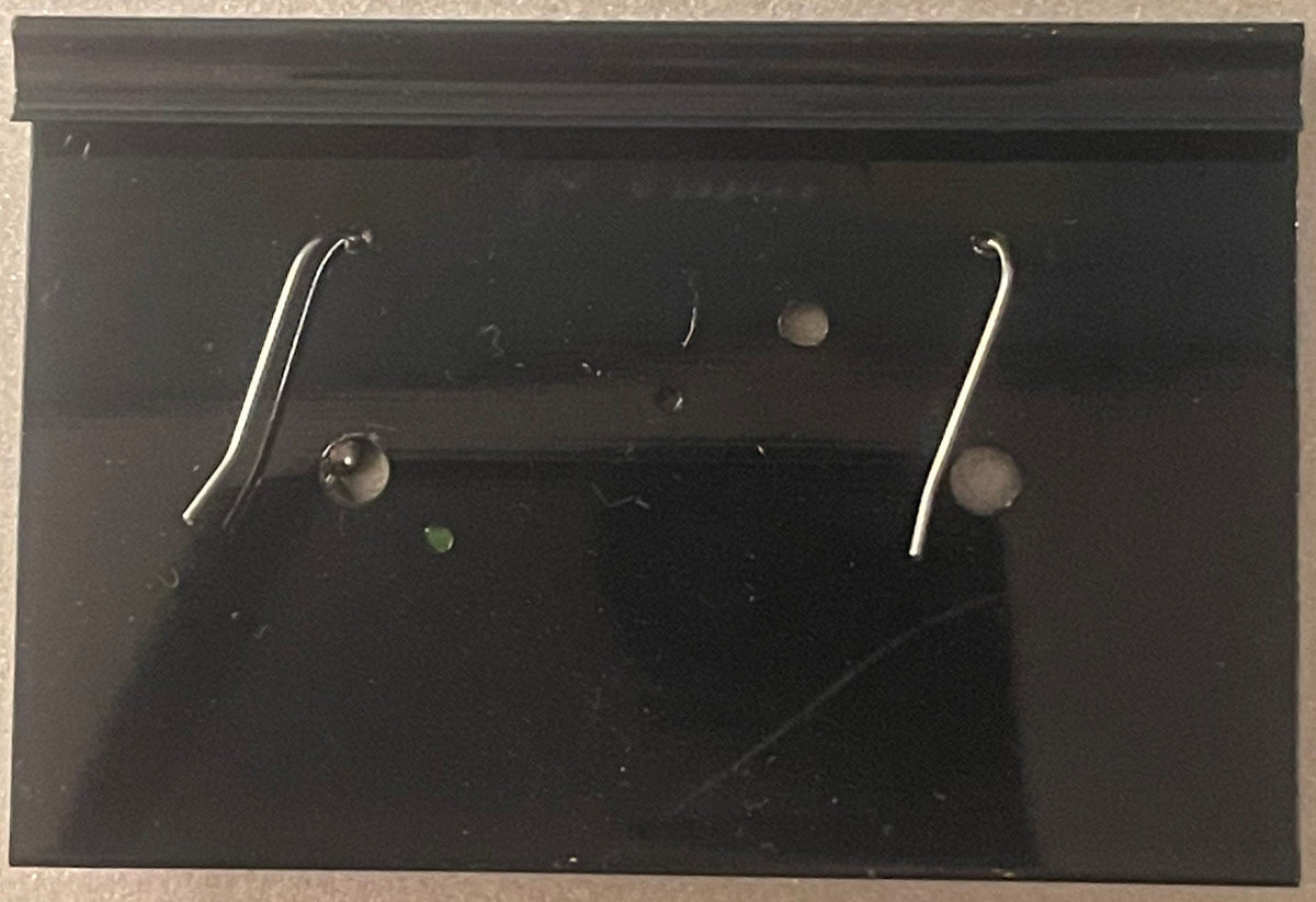 Vintage New Kids on the Block Earrings 🎤 NKOTB Dangle Charms, Green Button-Up Jewelry Card, Boy Band Collectible