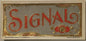 Antique “Signal” Gold Embossed Cigar Label American Lithographic Co 1900s 1920s NOS 🚬