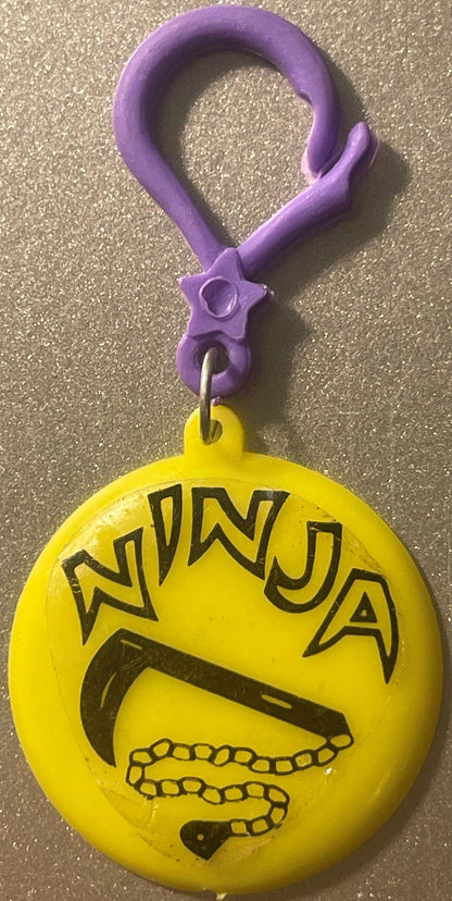 Vintage Ninja Charms Collectible Nostalgic 1980s Toys