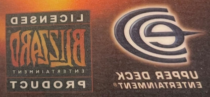 Vintage 2006 World of Warcraft TCG Store Window Cling 🎮 GameStop Retailer Display, Heroes of Azeroth, Blizzard Upper Deck