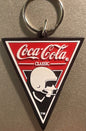 Vintage 1990s NFL Coke Coca-Cola Keychain Unopened Package 🥤