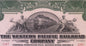Antique 1945 Western Pacific Railroad $100 Income Bond 🚂 Green, Series A, Feather River Route