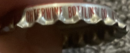 Vintage NOS Caravan Strawberry Soda Bottle Cap 🍓 Piedmont Cheerwine • NC • 1970s