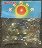 Vintage 1950s Cats Eye Marbles Unopened Pack of 10 Classic Beauties