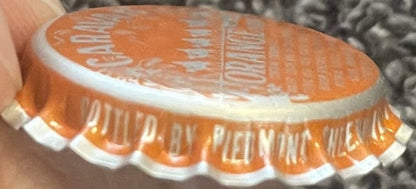 Vintage NOS Caravan Orange Soda Bottle Cap 🍊 Piedmont Cheerwine • NC • 1970s