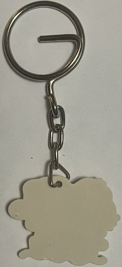 Vintage 1976–1980s Hello Kitty Sailor Boat Keychain 🎀 Taiwan ROC NOS